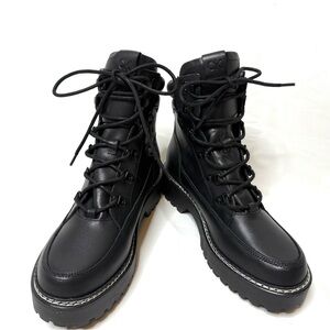 Calvin Klein Women's Black Leather Boots